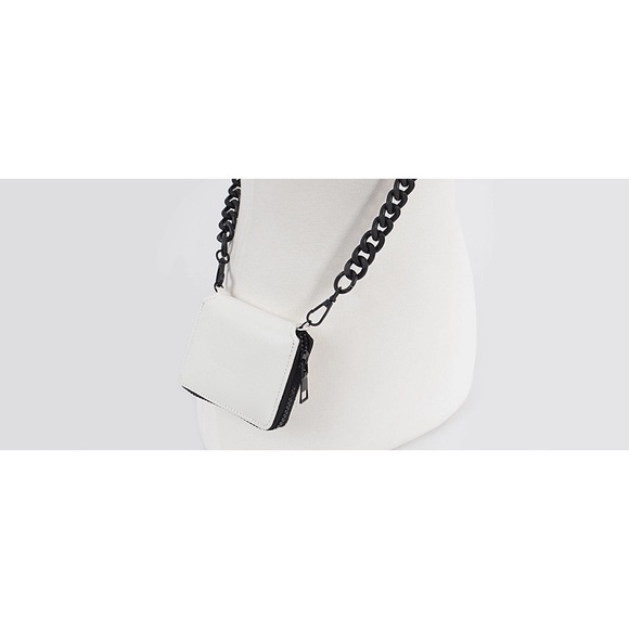 Handbags - * Faux Leather Wallet W/Oversized Chain